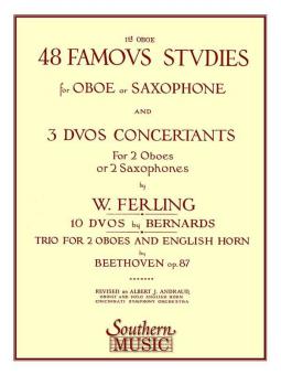 48 Famous Studies And 3 Duos Concertants (1st and 3rd Part) 