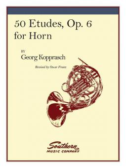 50 Etudes, Op. 6 for Horn 