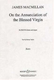 On The Annunciation Of The Blessed Virgin 
