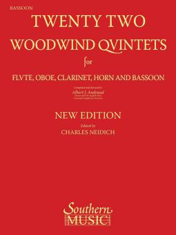 22 Woodwind Quintets (New Edition) 