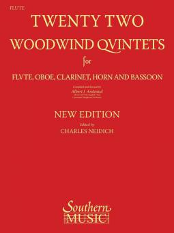 22 Woodwind Quintets (New Edition) 