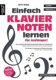 Einfach Klaviernoten lernen für Anfänger 
