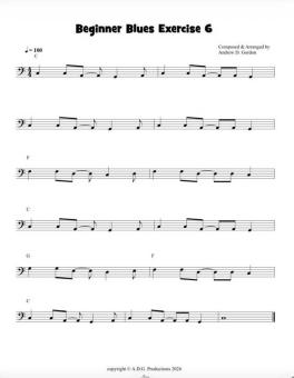 Best Beginner Blues Exercises for Trombone 