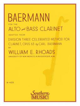 Baermann For Alto And Bass Clarinet 