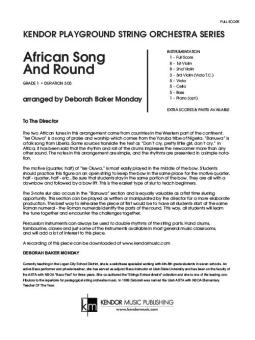 African Song And Round 