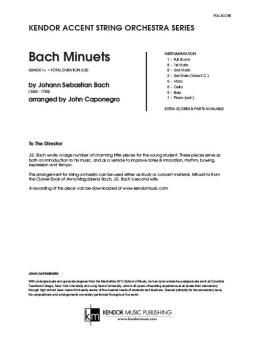 Bach Minuets 