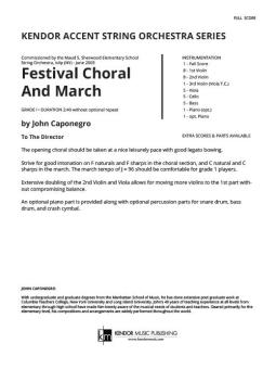 Festival Choral And March 
