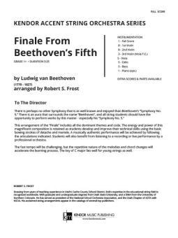 Finale From Beethoven's Fifth 