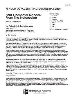 Four Character Dances From The Nutcracker 