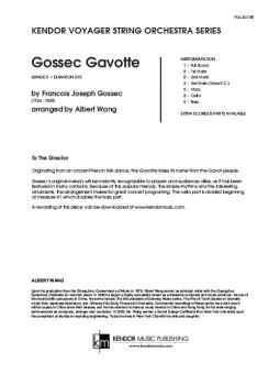 Gossec Gavotte 