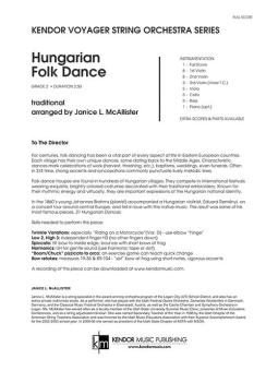 Hungarian Folk Dance 