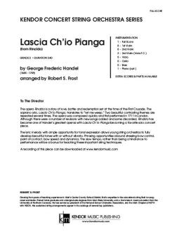 Lascia Ch'io Pianga 