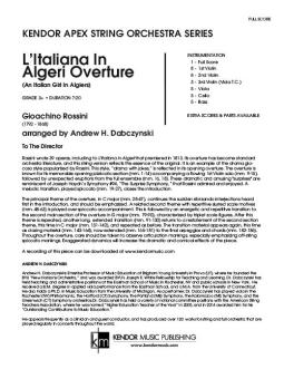 L'Italiana In Algeri Overture 