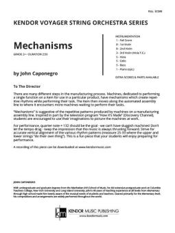 Mechanisms 