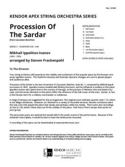 Procession Of The Sardar 