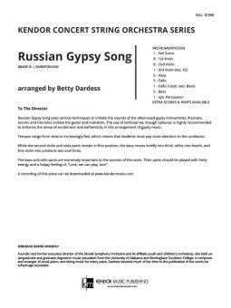 Russian Gypsy Song 