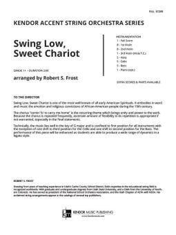 Swing Low, Sweet Chariot 