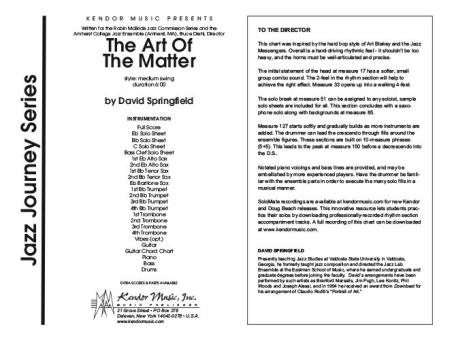 The Art Of The Matter 