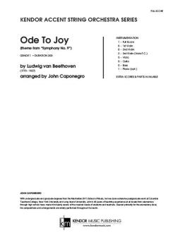 The Ode To Joy, theme from 'Symphony No. 9 