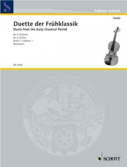 Duette der Frühklassik 1 Standard