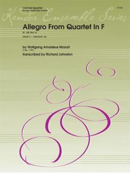 Allegro From Quartet In F Download