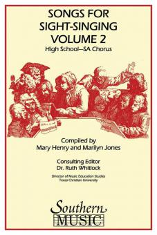 Songs For Sight-Singing Vol. 2 