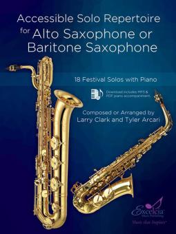 Accessible Solo Repertoire for Alto Saxophone or Baritone Saxophone Download