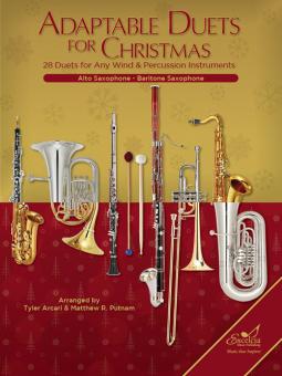 Adaptable Duets for Christmas - Alto Saxophone, Baritone Saxophone Download