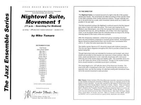 Nightowl Suite, Movement 1 