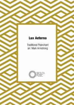 Lux Aeterna for choir and harp (ad lib.) 