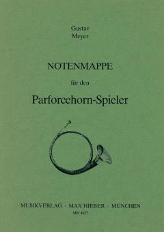 Notenmappe für den Parforcehorn-Spieler 