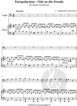Europahymne - Ode an die Freude 