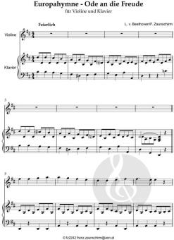 Europahymne - Ode an die Freude 