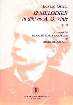 12 Melodier op. 33 