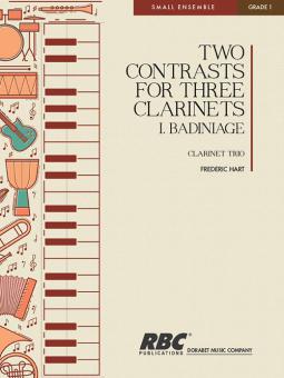 Contrasts for 3 Clarinets No. 1, "Badinage" 