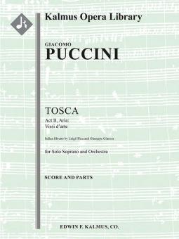 Tosca, Act II Aria: Vissi d'arte (soprano) 