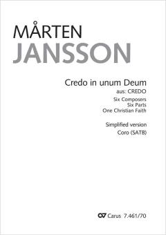 Credo in unum Deum Standard
