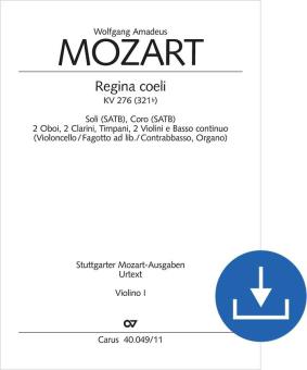 Regina coeli KV 276 (321b) Download