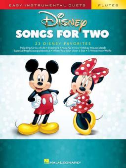 Disney Songs for 2 Flutes 