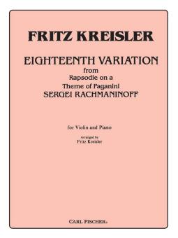 Eighteenth Variation 