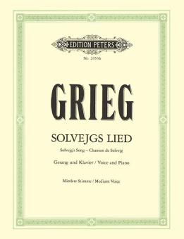 Solvejgs Lied für Alt/Bariton (tief) 