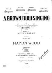 A Brown Bird Singing 