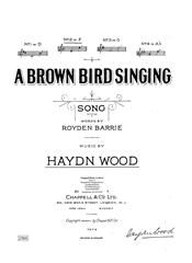 A Brown Bird Singing 