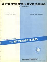 A Porter's Love Song (To A Chambermaid) 