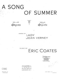 A Song Of Summer 