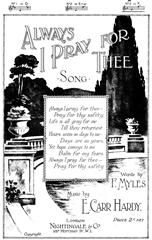 Always I Pray For Thee 