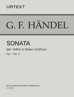 Sonata op. 1, No. 3 