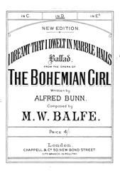 I Dreamt That I Dwelt In Marble Halls 