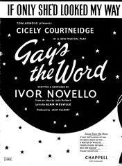 If Only She'd Looked My Way 