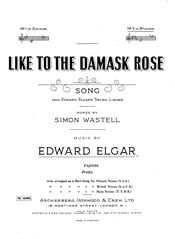 Like To The Damask Rose 